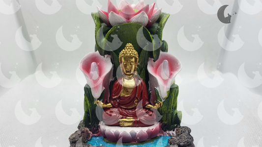 Lotus Buddha Backflow Burner